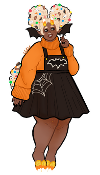 Full Body Colored Sketch